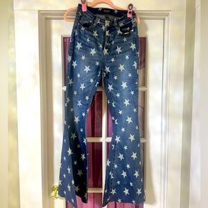 Judy Blue Starry Flare Jeans